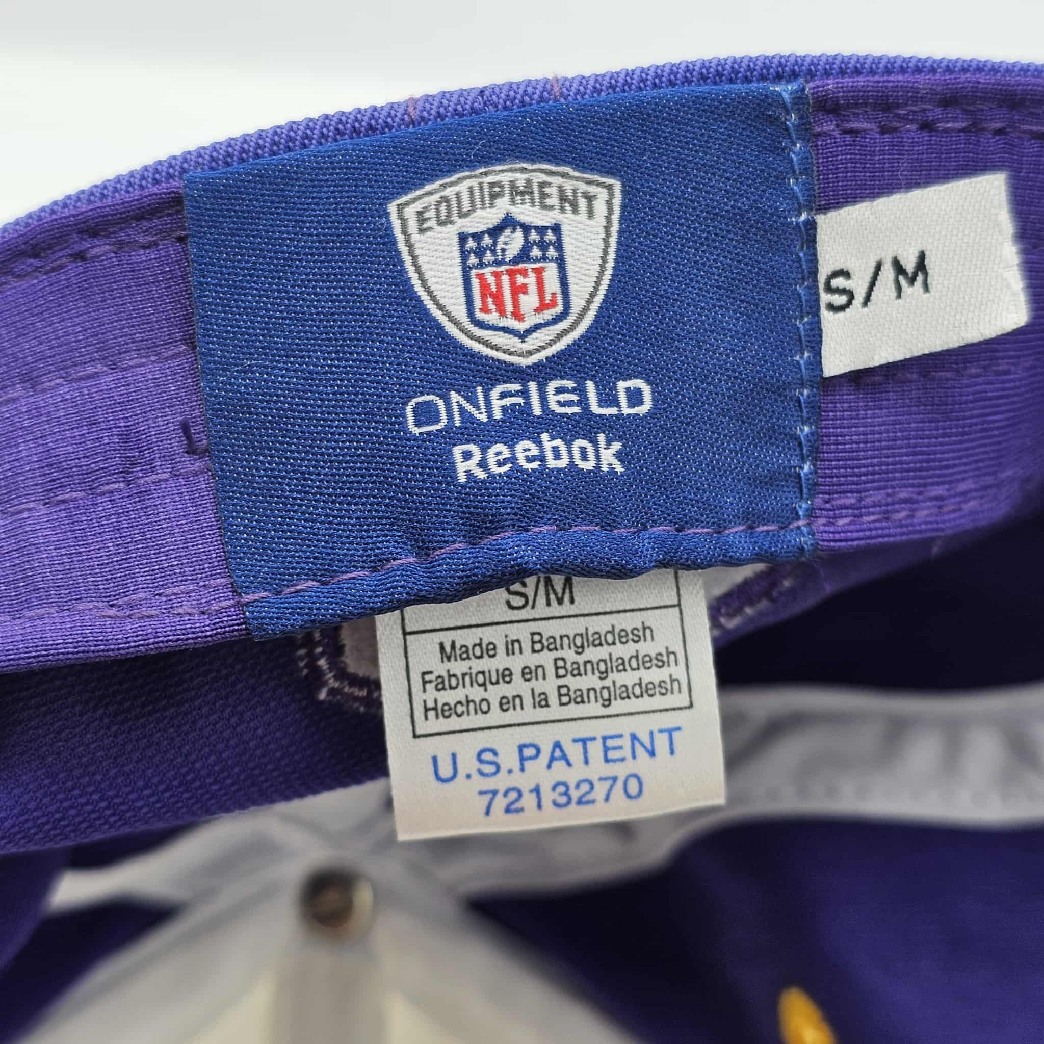 NFL Minnesota Vikings Vintage Y2K Reebok On Field Hat Size ONE SIZE - 5 Thumbnail