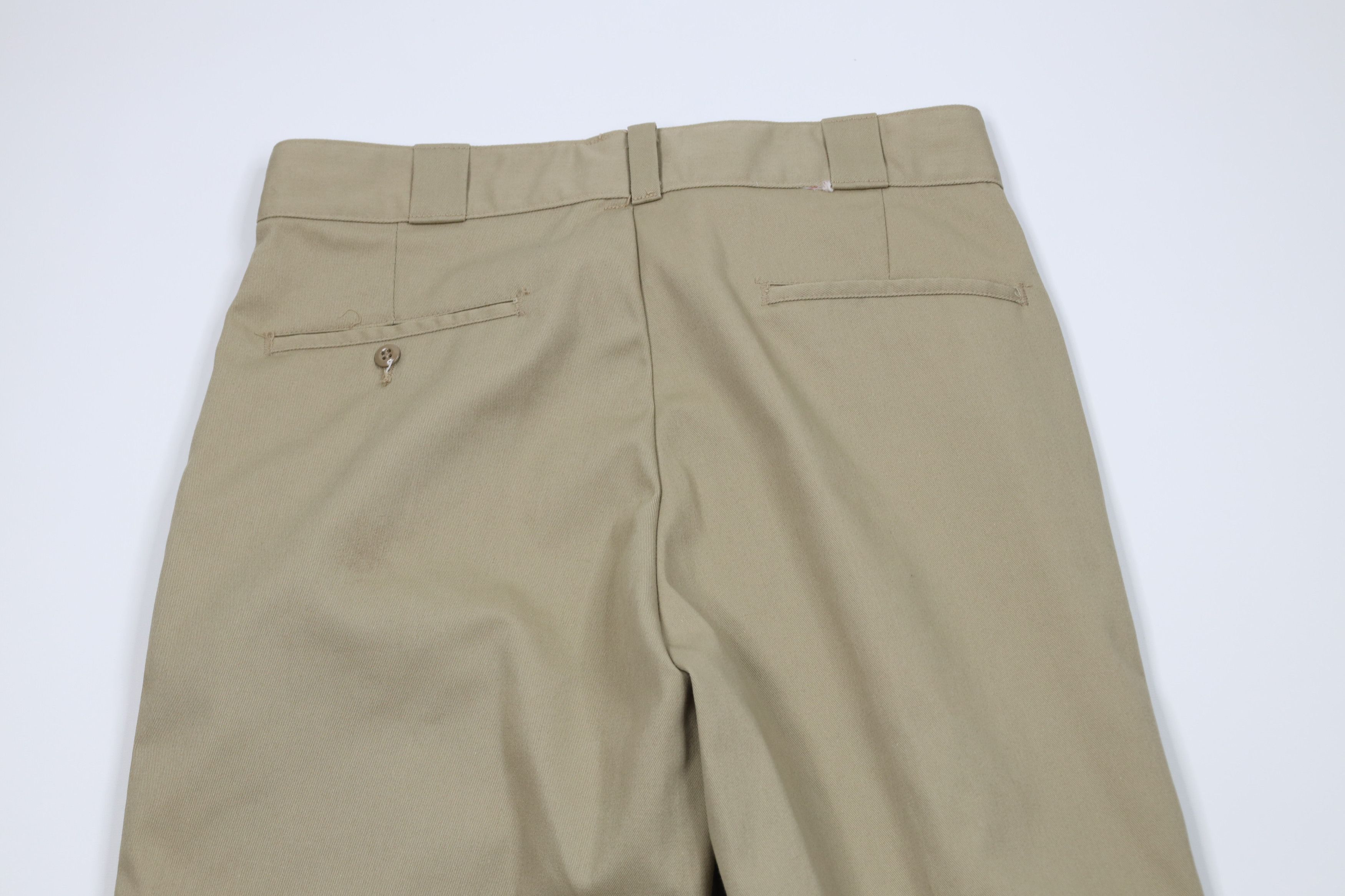 Dickies Vintage 70s Dickies Workwear Mechanic Pants Beige USA Size US 33 - 9 Thumbnail