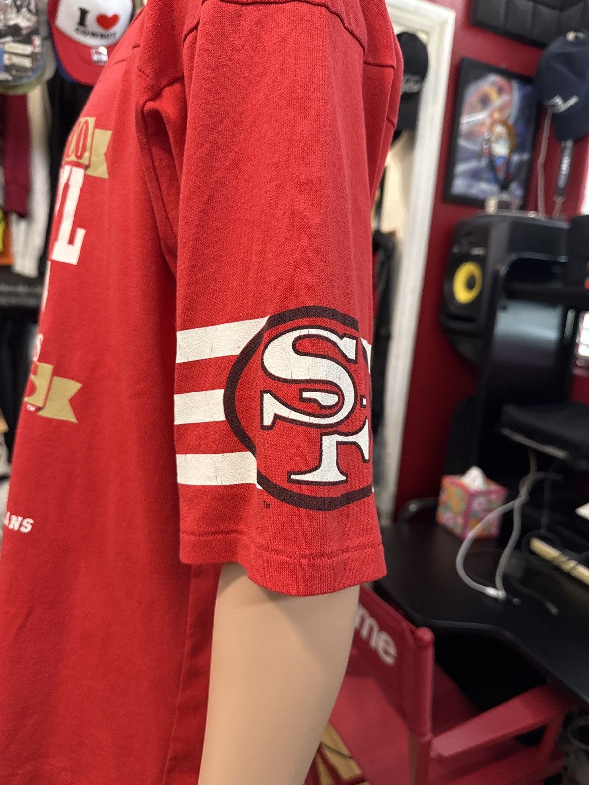 NFL × Vintage San Francisco 49ers 1990 Super Bowl XXIV champions shirt Size US L / EU 52-54 / 3 - 5 Thumbnail