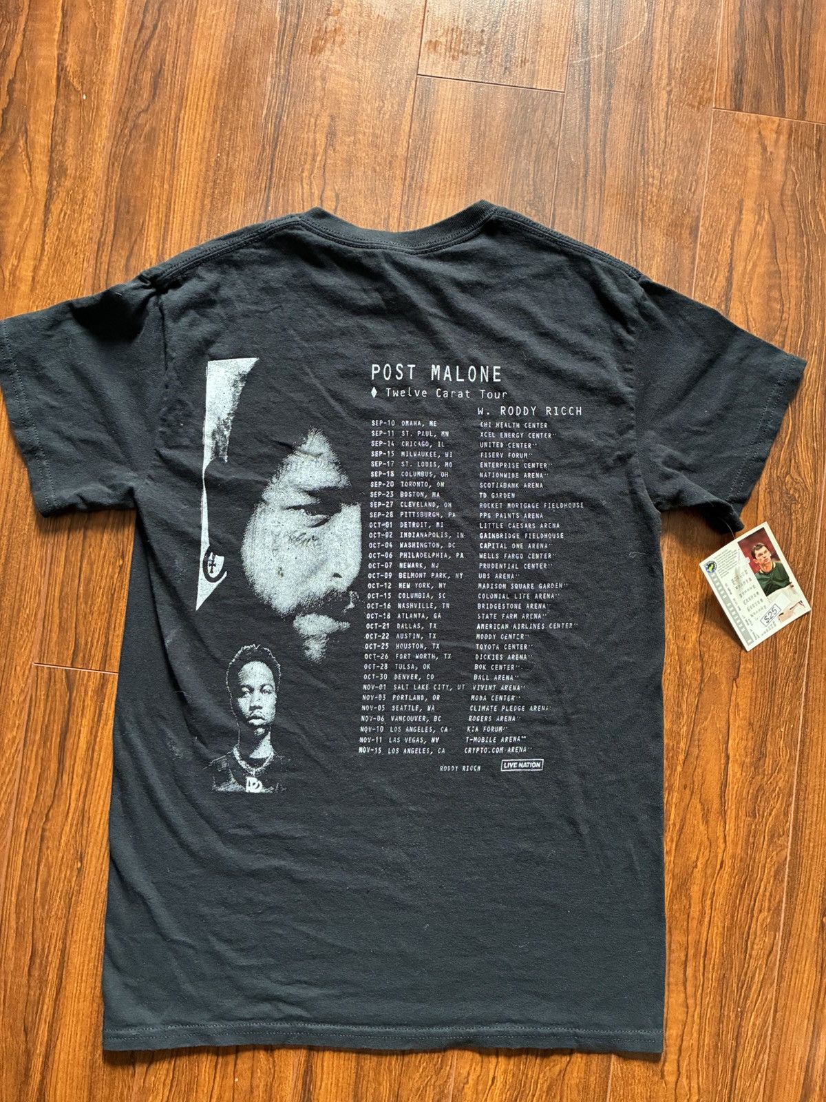 Other Post Malone Twelve Carat Tour 2022 T-Shirt w/ Roddy Rich Size US L / EU 52-54 / 3 - 2 Thumbnail