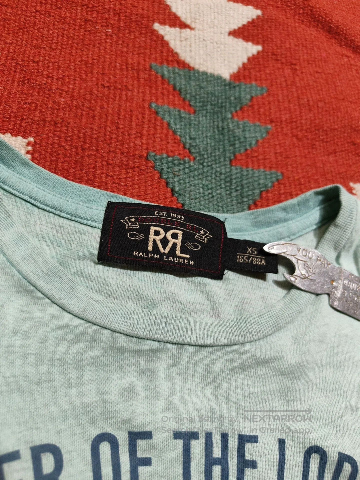 RRL Ralph Lauren Rare Double RL Indian Chief T-Shirt. Size US XS / EU 42 / 0 - 3 Thumbnail