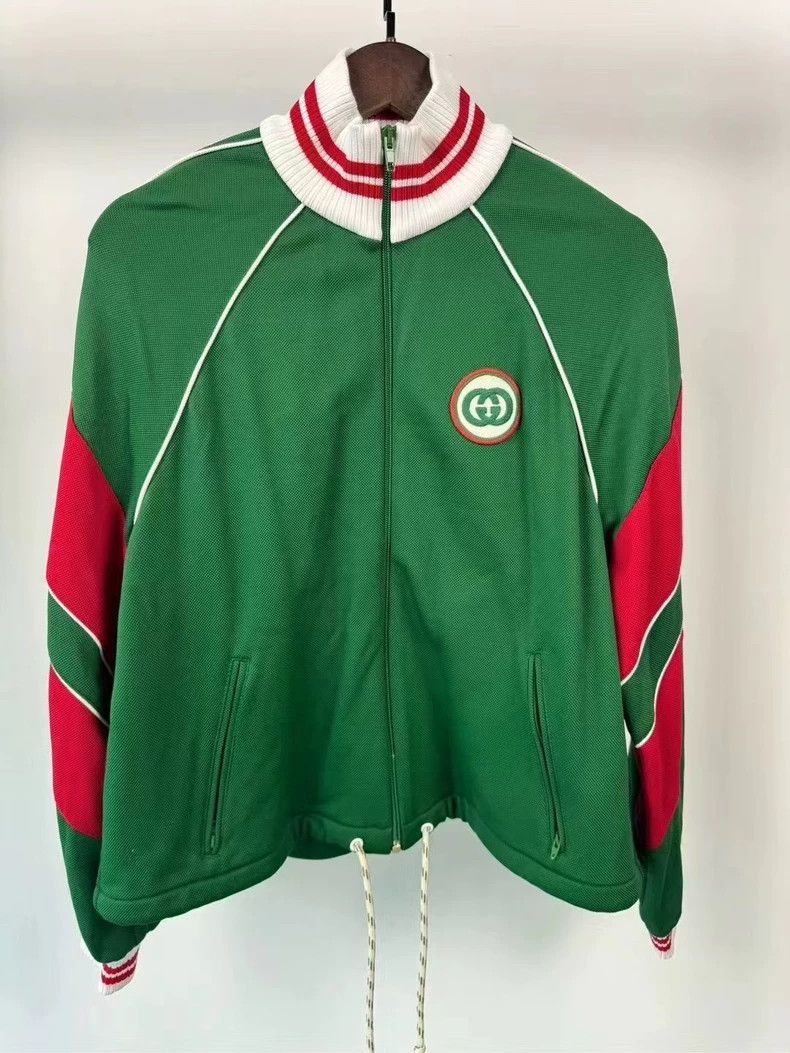 Gucci Gucci Green striped coat 2502-Nextarrow Size US M / EU 48-50 / 2 - 1 Thumbnail