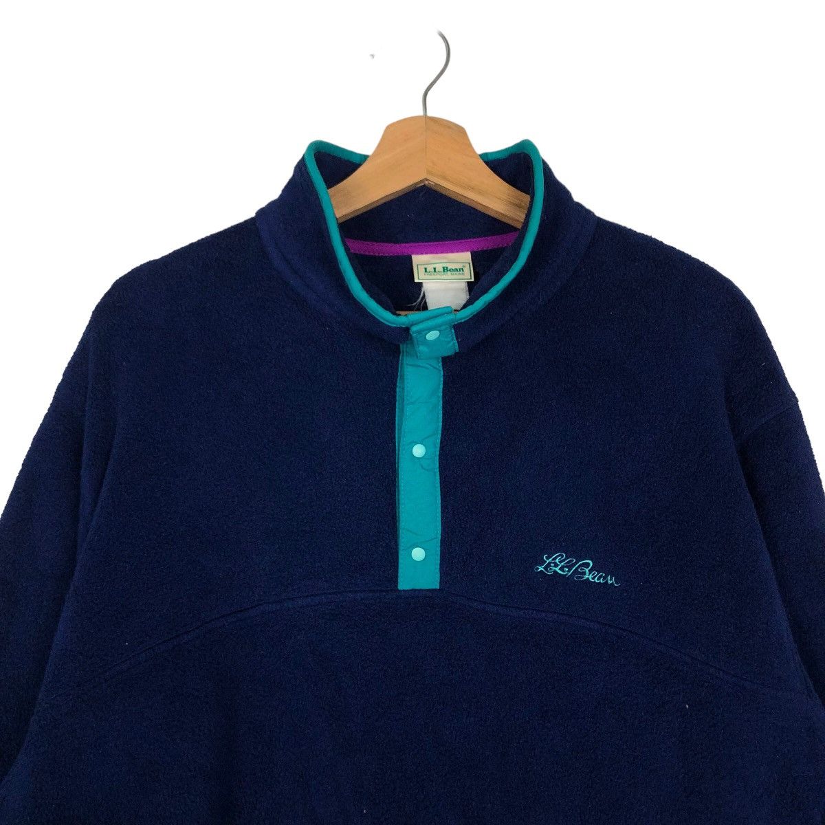 Japanese Brand 🔥90’s Vintage Fleece Jacket Bomber L.L.Bean USA Size US M / EU 48-50 / 2 - 2 Thumbnail