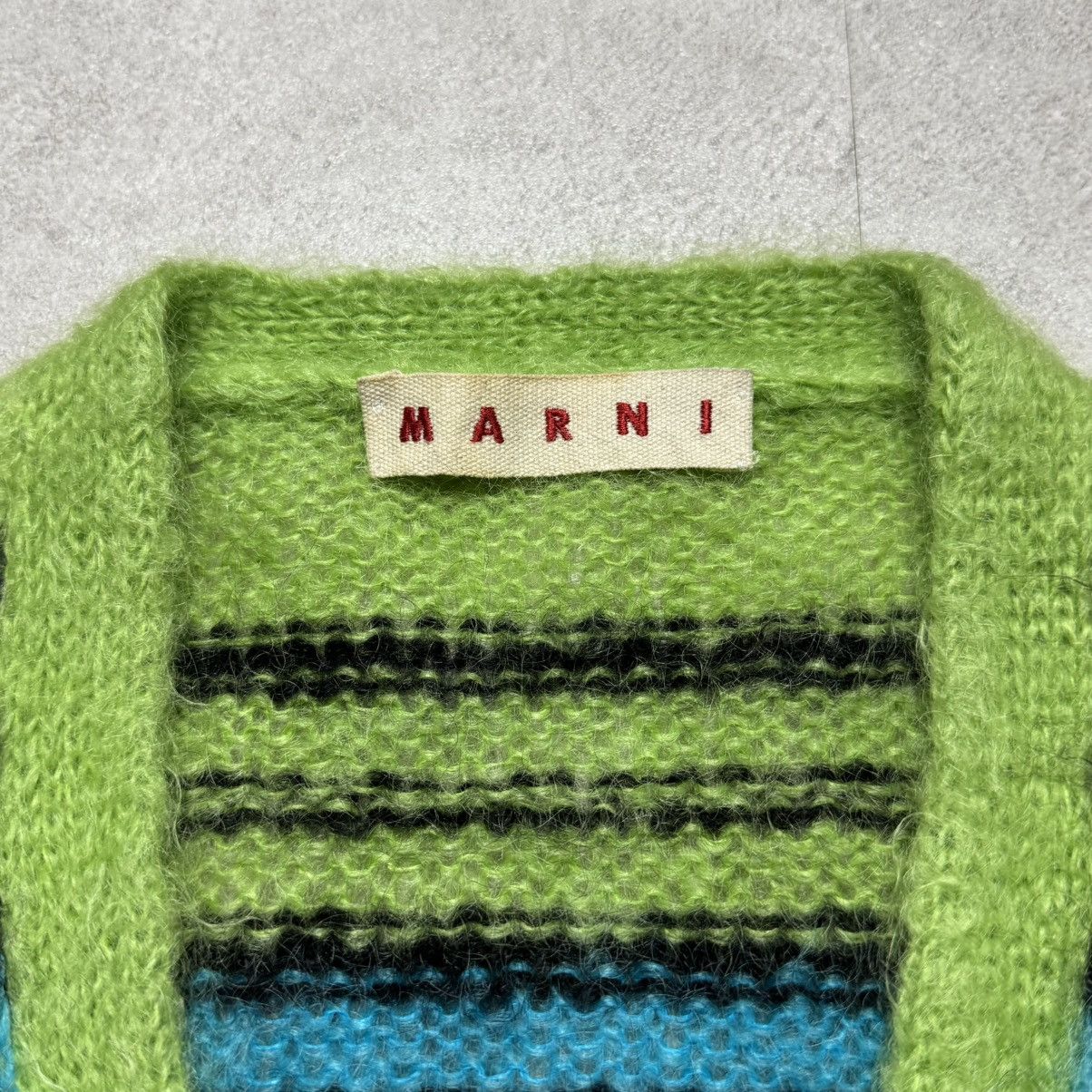 Marni Marni Mohair Stripe cardigan Size US M / EU 48-50 / 2 - 3 Thumbnail