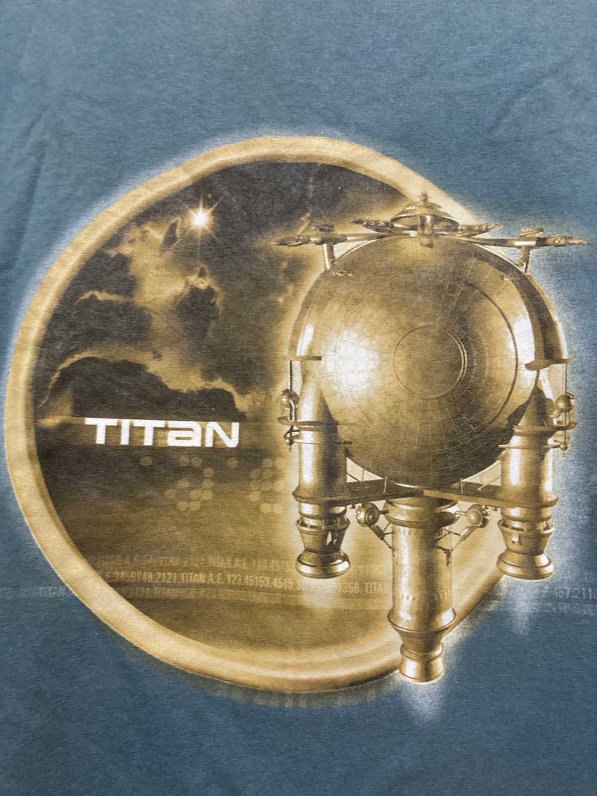Sci-Fi Fantasy × Vintage Vintage 00 Titan AE Sci-Fi Movie Tshirt Size US XL / EU 56 / 4 - 5 Thumbnail