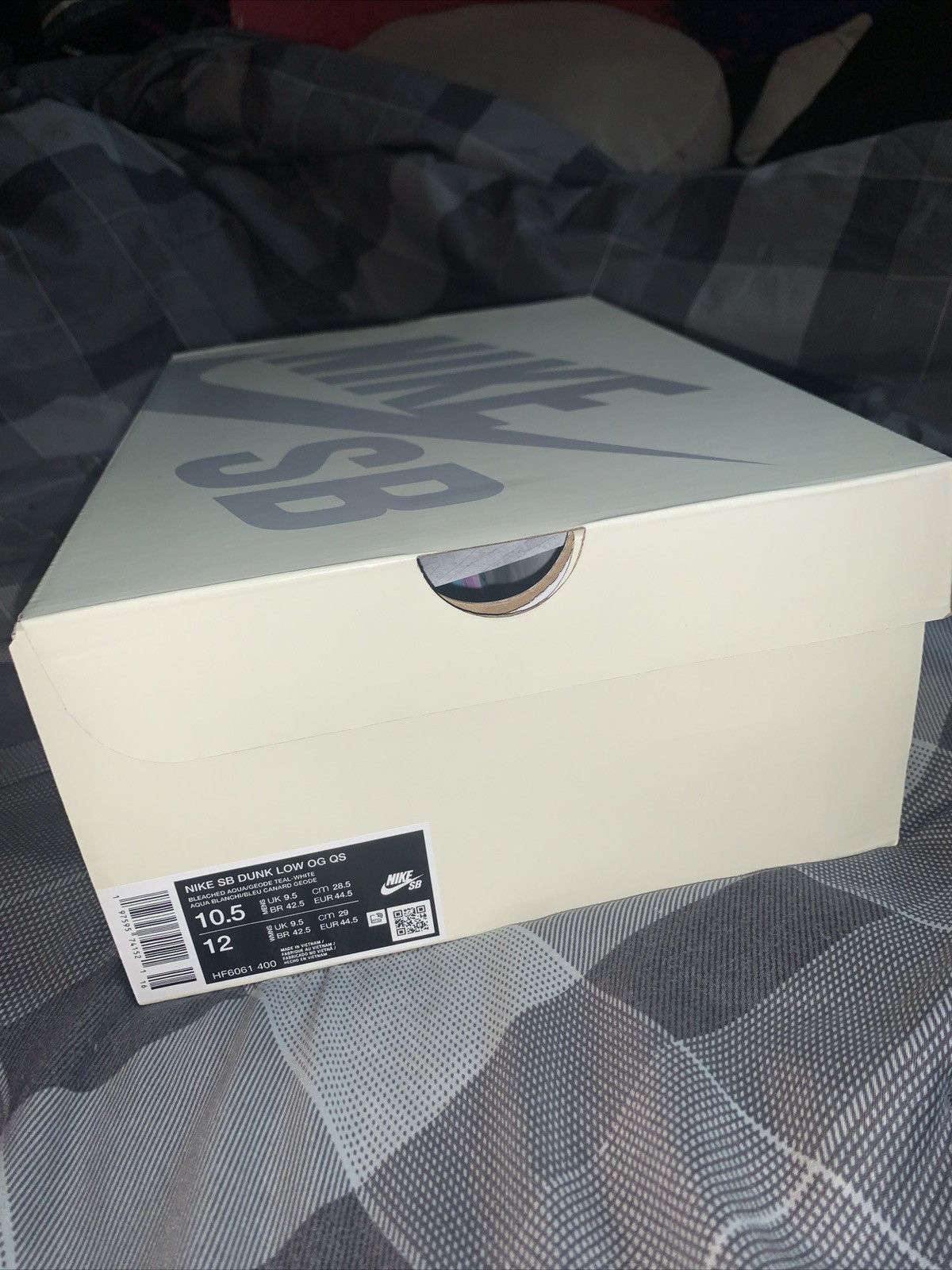 Nike Nike Sb Dunk low Futura Laboratories Bleached Aqua Size US 10.5 / EU 43-44 - 10 Thumbnail