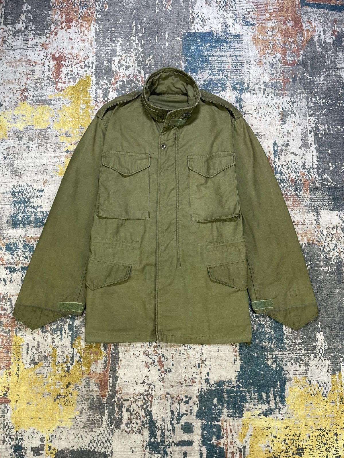 Vintage Vtg 60s OG Vietnam War Military M65 Jacket Size US S / EU 44-46 / 1 - 1 Thumbnail
