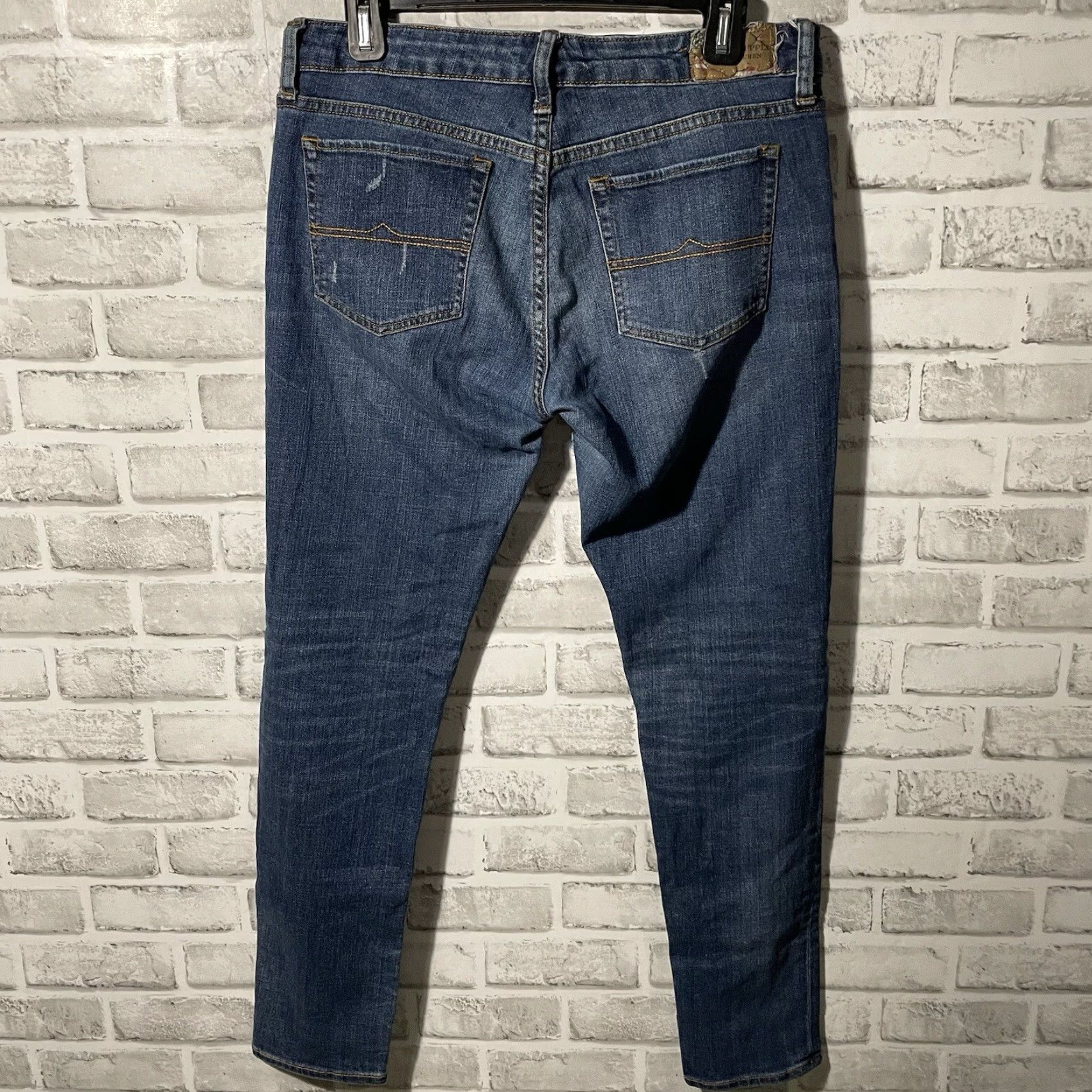 Ralph Lauren Ralph Lauren DENIM & Supply Jeans Women 31x30 Blue Straight Skinny Cotton Denim Size 24" / US 00 / IT 34 - 5 Thumbnail