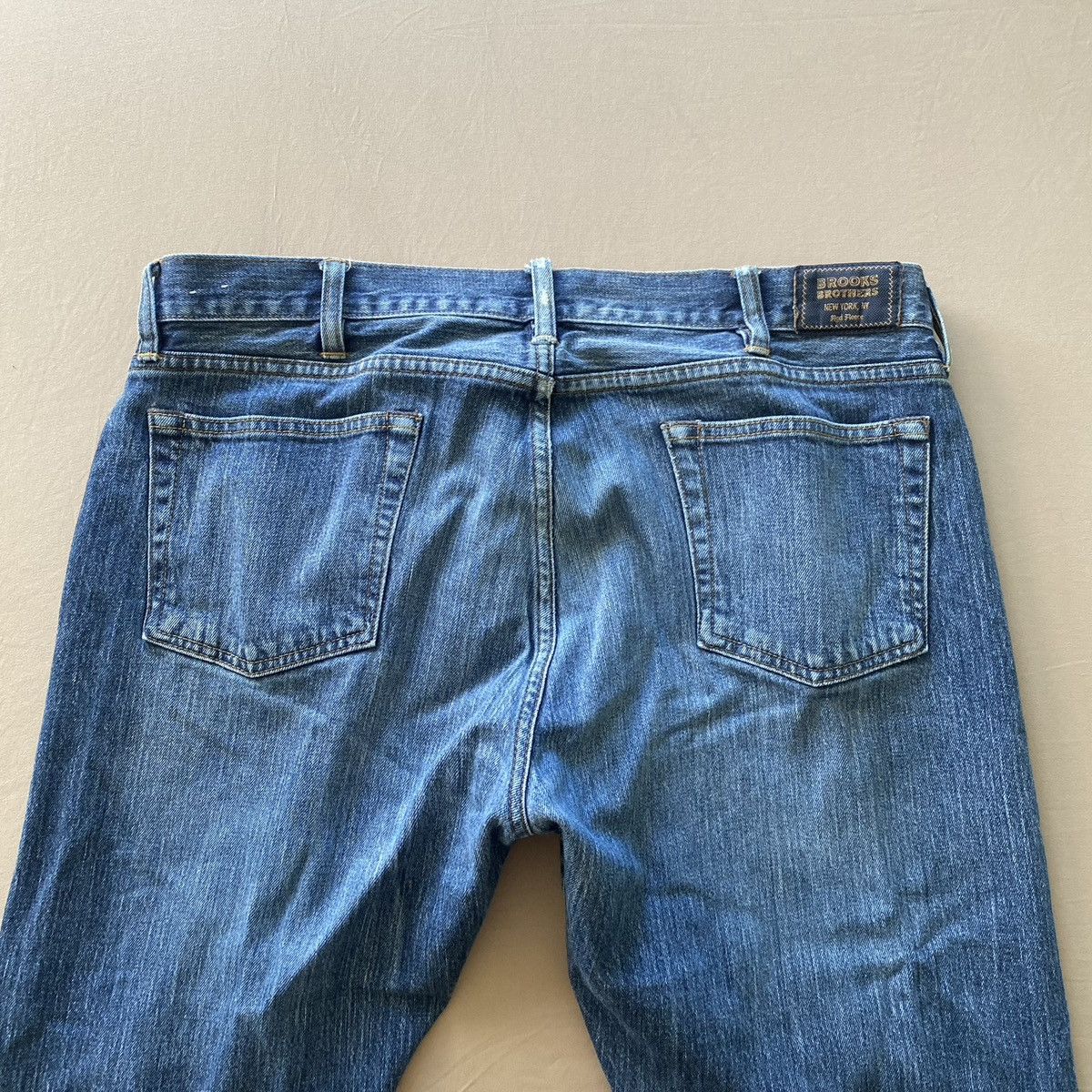 Brooks Brothers Vintage Brooks Brothers Slim Straight Crop Jeans Size US 38 / EU 54 - 6 Thumbnail