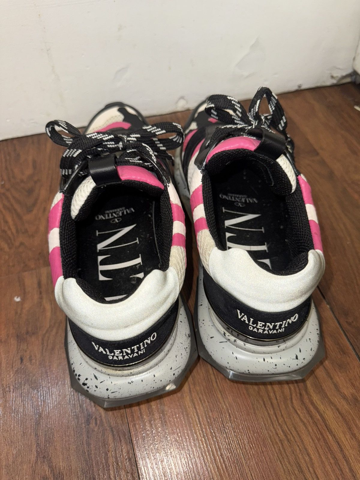 Valentino Valentino Camouflage Bounce Sneakers Size US 11 / EU 44 - 3 Thumbnail