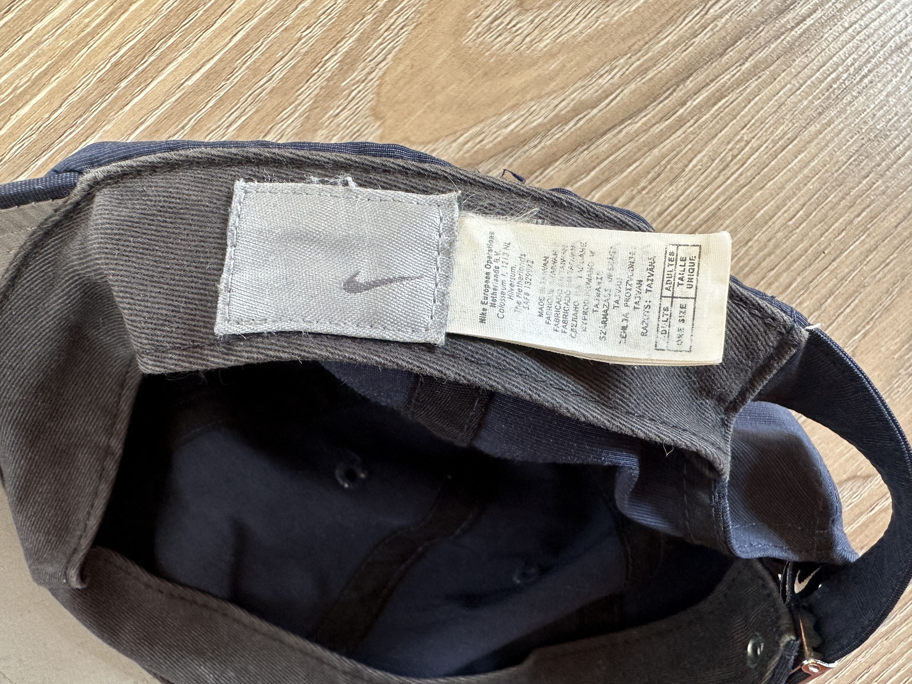 Nike × Vintage Nike Vintage Cap Metal Swoosh Size ONE SIZE - 6 Thumbnail