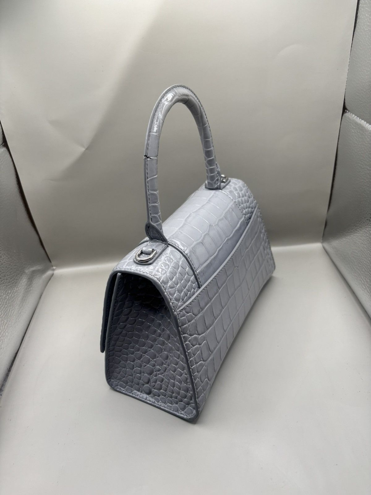Balenciaga Balenciaga HourGlass Embossed Leather Too Handle Size ONE SIZE - 4 Thumbnail