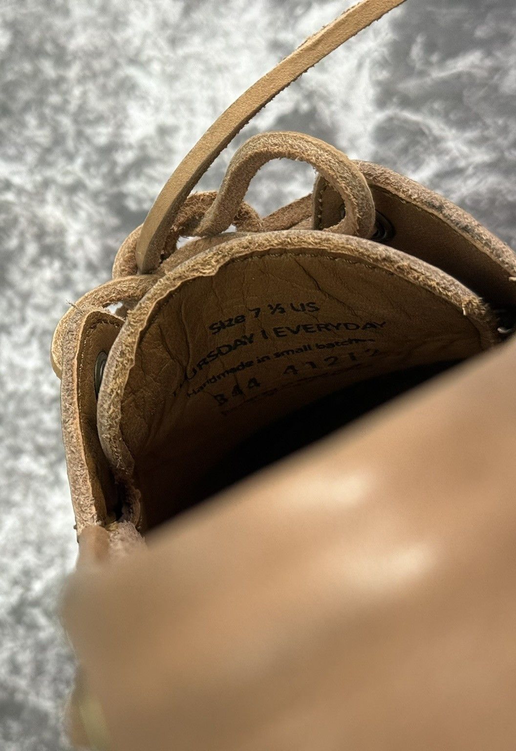 Thursday Boot Company Thursday Boot Co Biscuit Handsewn Leather Loafer Boat US 7.5 Size US 7.5 / EU 40-41 - 3 Thumbnail