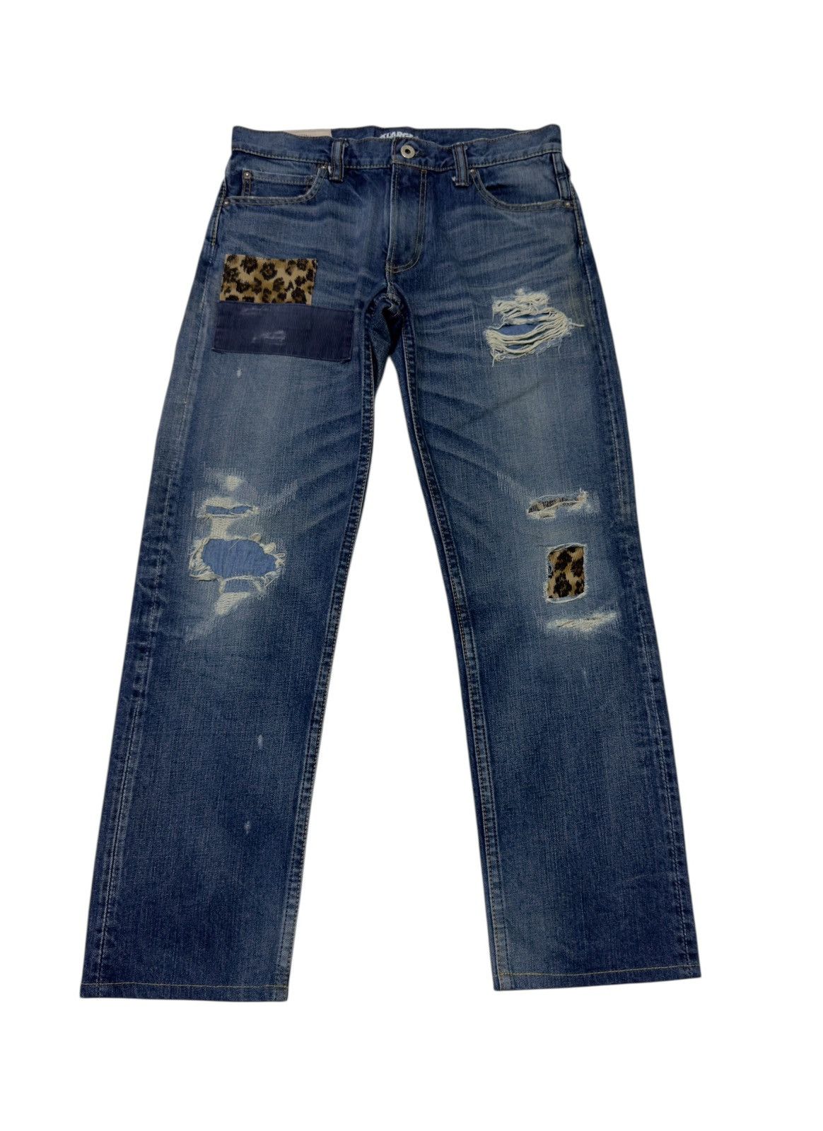 X-LARGE Japanese Brand Xlarge patch jeans Size US 30 / EU 46 - 3 Thumbnail
