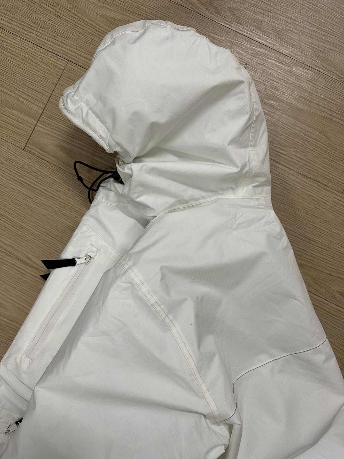 Beauty Beast × Japanese Brand × Seditionaries Aegis Invisible Shield Gorpcore Waterproof White Puff Jacket Size US M / EU 48-50 / 2 - 11 Thumbnail