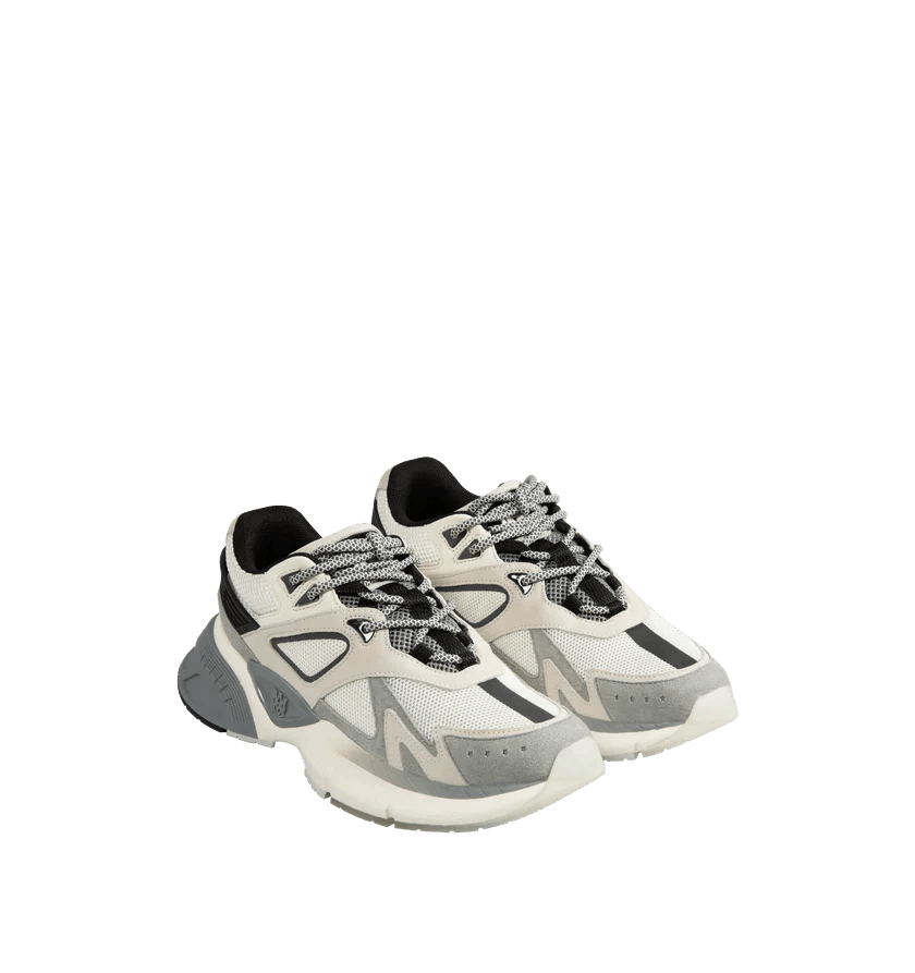 Amiri o1h1sh1124 Low Top Sneakers in Grey Size US 7 / EU 40 - 2 Thumbnail
