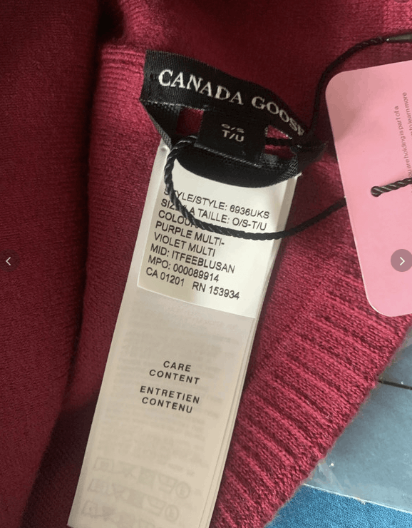 KidSuper KidSuper x Canada Goose Beanie Size ONE SIZE - 4 Thumbnail
