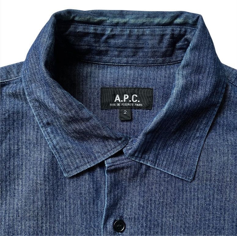 A.P.C. Denim workwear shirt made in japan Size US M / EU 48-50 / 2 - 10 Thumbnail