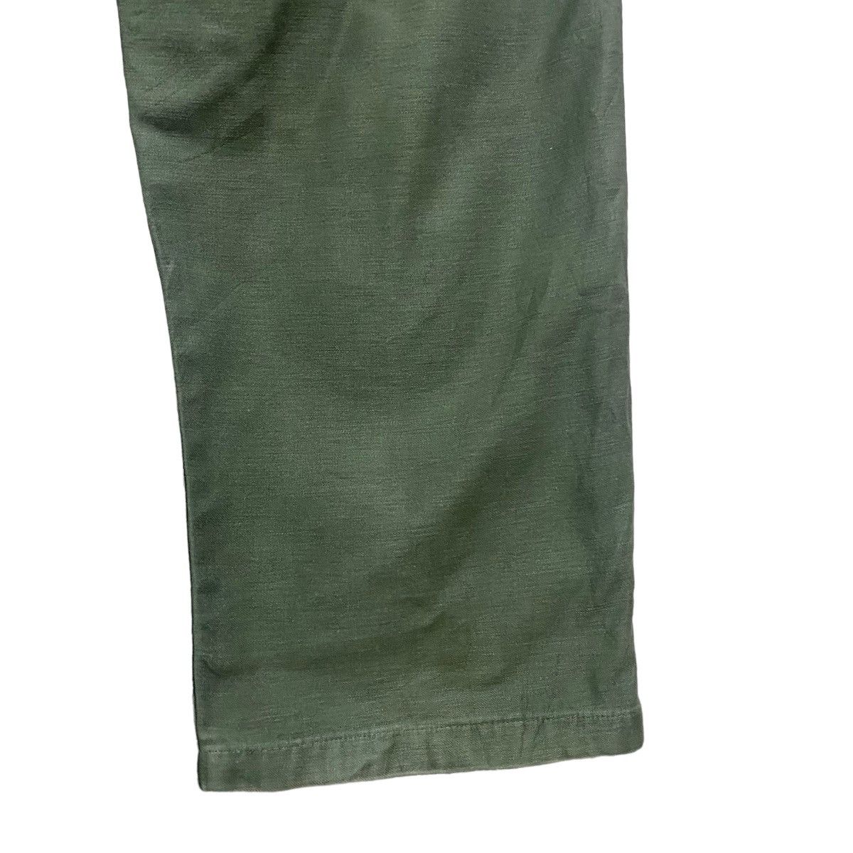 Vintage Vintage 60s US Army Fatigue Pants Og107 Sateen Size US 31 - 18 Thumbnail