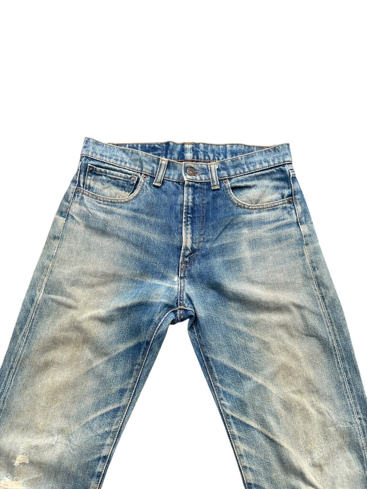 HRMTG Vintage Iron HR Market Selvedge Distresed Denim Size US 31 - 6 Thumbnail