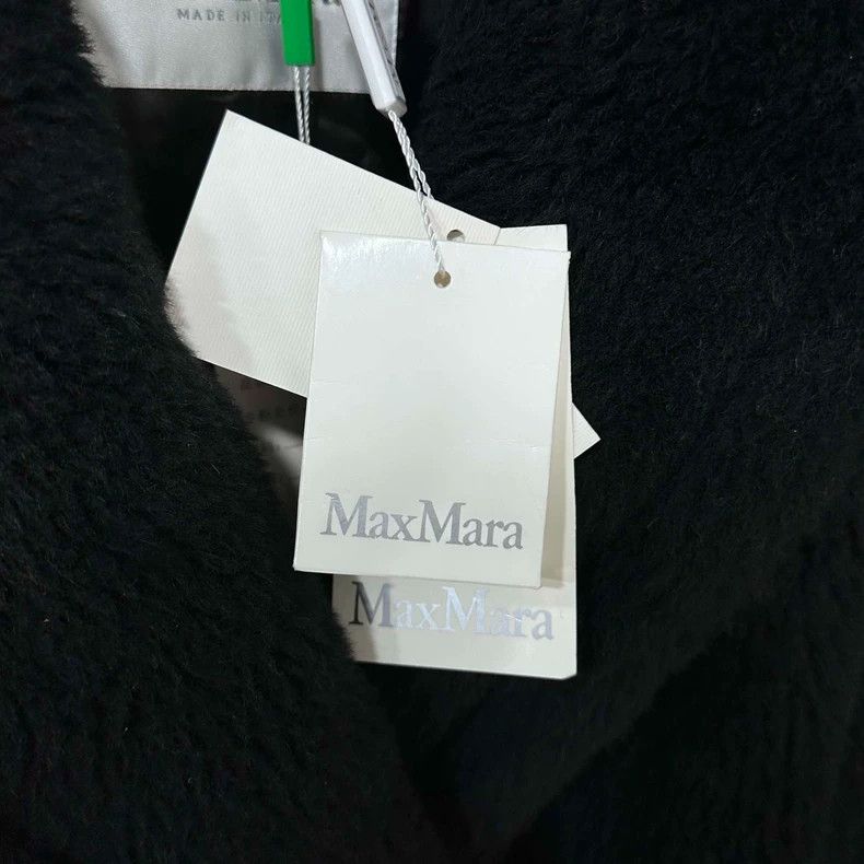Max Mara Max Mara New Black Teddy Coat Size XS / US 0-2 / IT 36-38 - 7 Thumbnail
