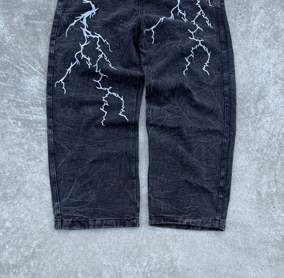 Other Vintage Y2K avantgarde streetwear opium track jeans Size US 31 - 2 Thumbnail