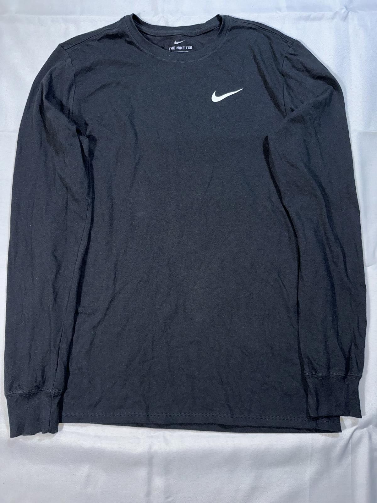 Nike Nike Dri-FIT Long Sleeve Black T-Shirt Size US L / EU 52-54 / 3 - 1 Thumbnail