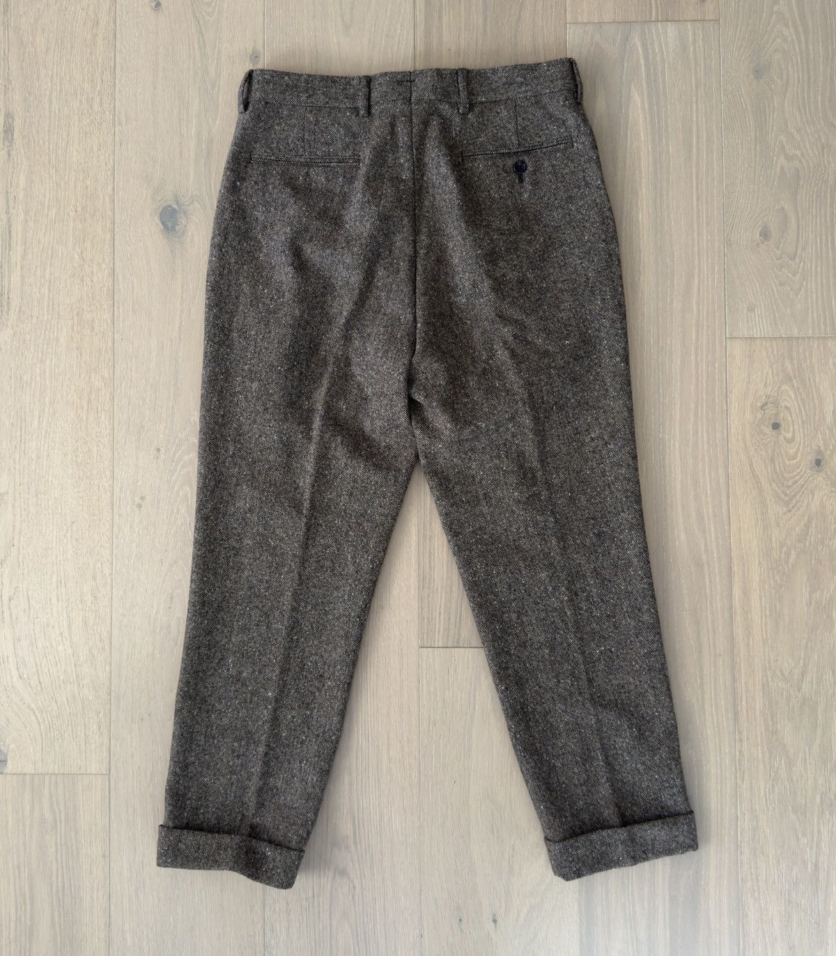 Todd Snyder WOOL DONEGAL MADISON PANTS TROUSERS BROWN Size US 31 - 2 Thumbnail