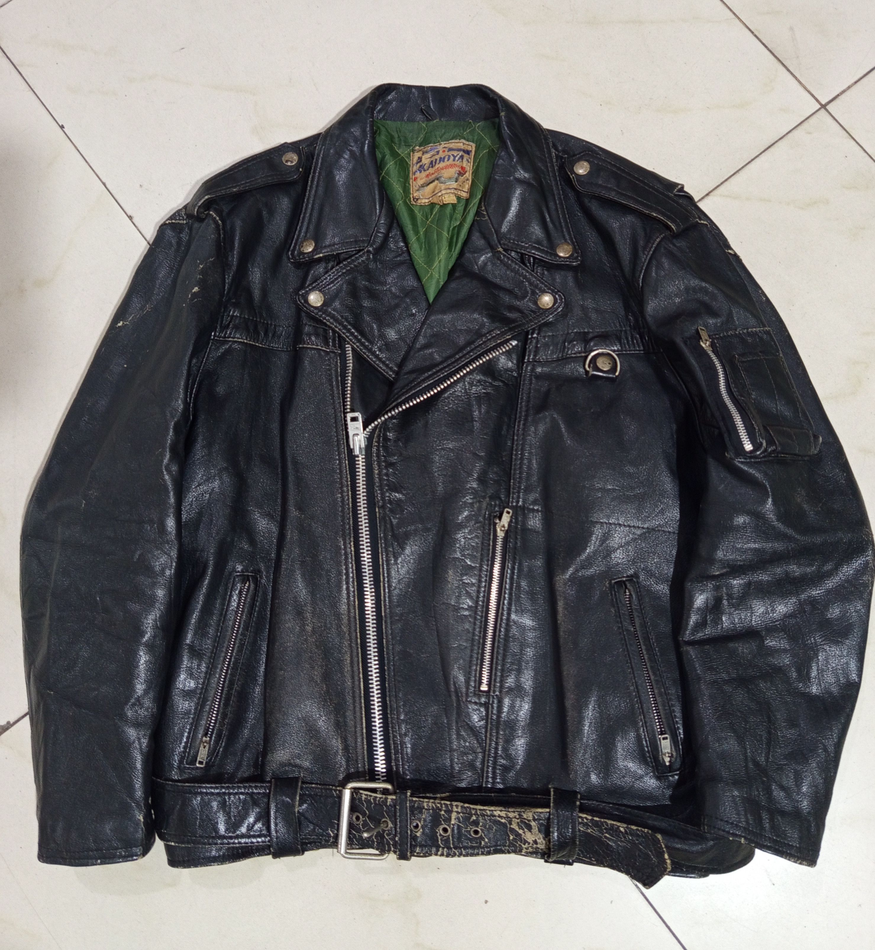 Japanese Brand × Vintage VTG 80s Anime Akira X Kadoya Leather