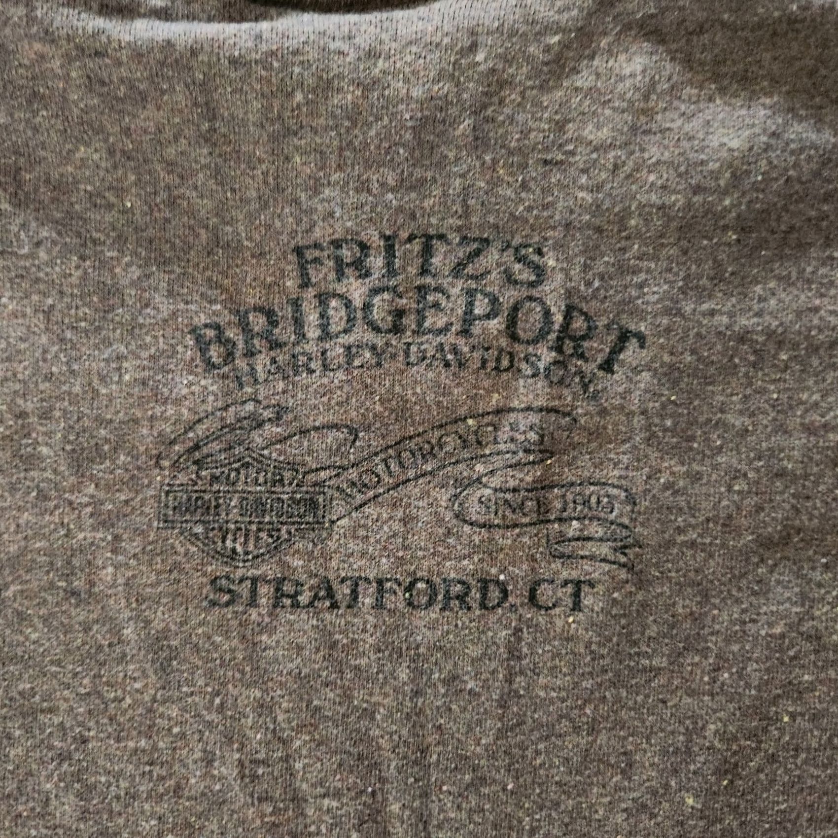Harley Davidson Harley-Davidson Shirt Graphic Print Brown Logo Mens Large Regular Crew Neck Long Sleeve Vintage No Size US S / EU 44-46 / 1 - 5 Thumbnail