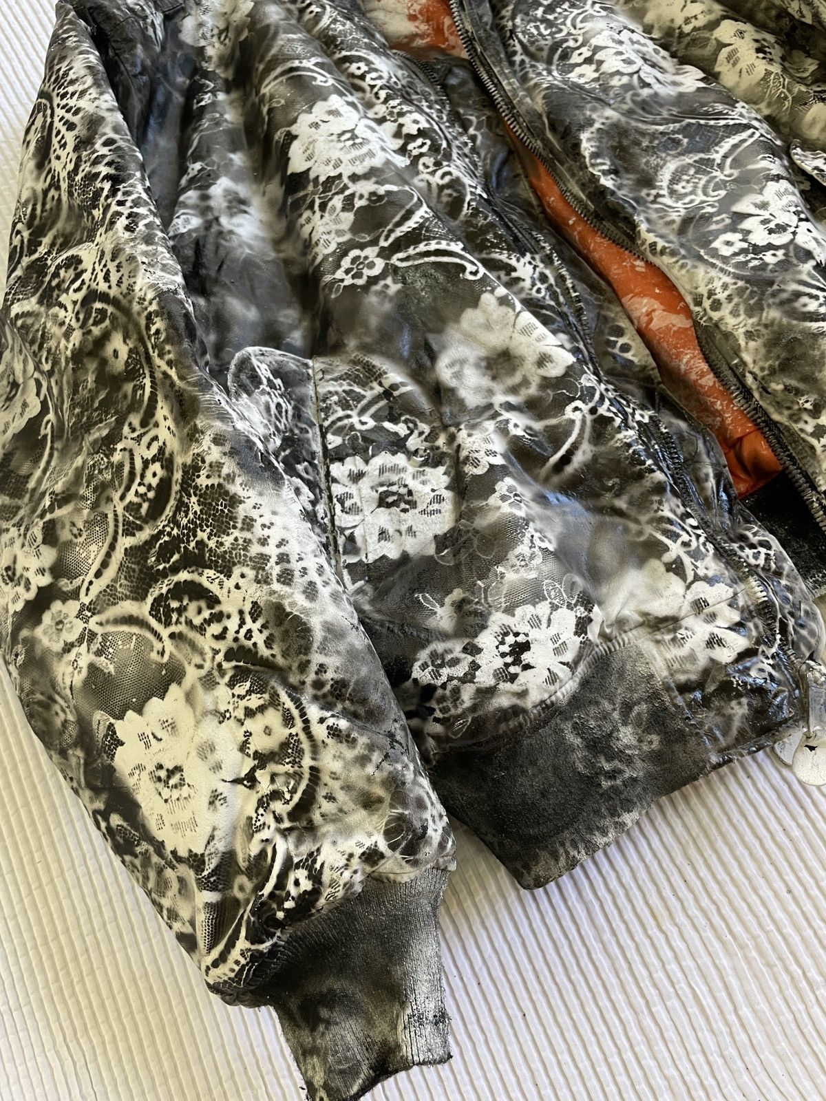Handmade Perfect Paint Print Sexy Bomber Size US XL / EU 56 / 4 - 8 Thumbnail