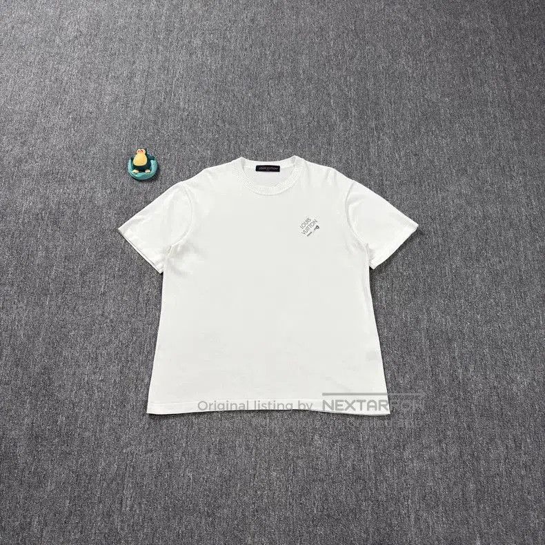 Louis Vuitton LV White Pin Short Sleeve Shirt. Size US XL / EU 56 / 4 - 1 Thumbnail