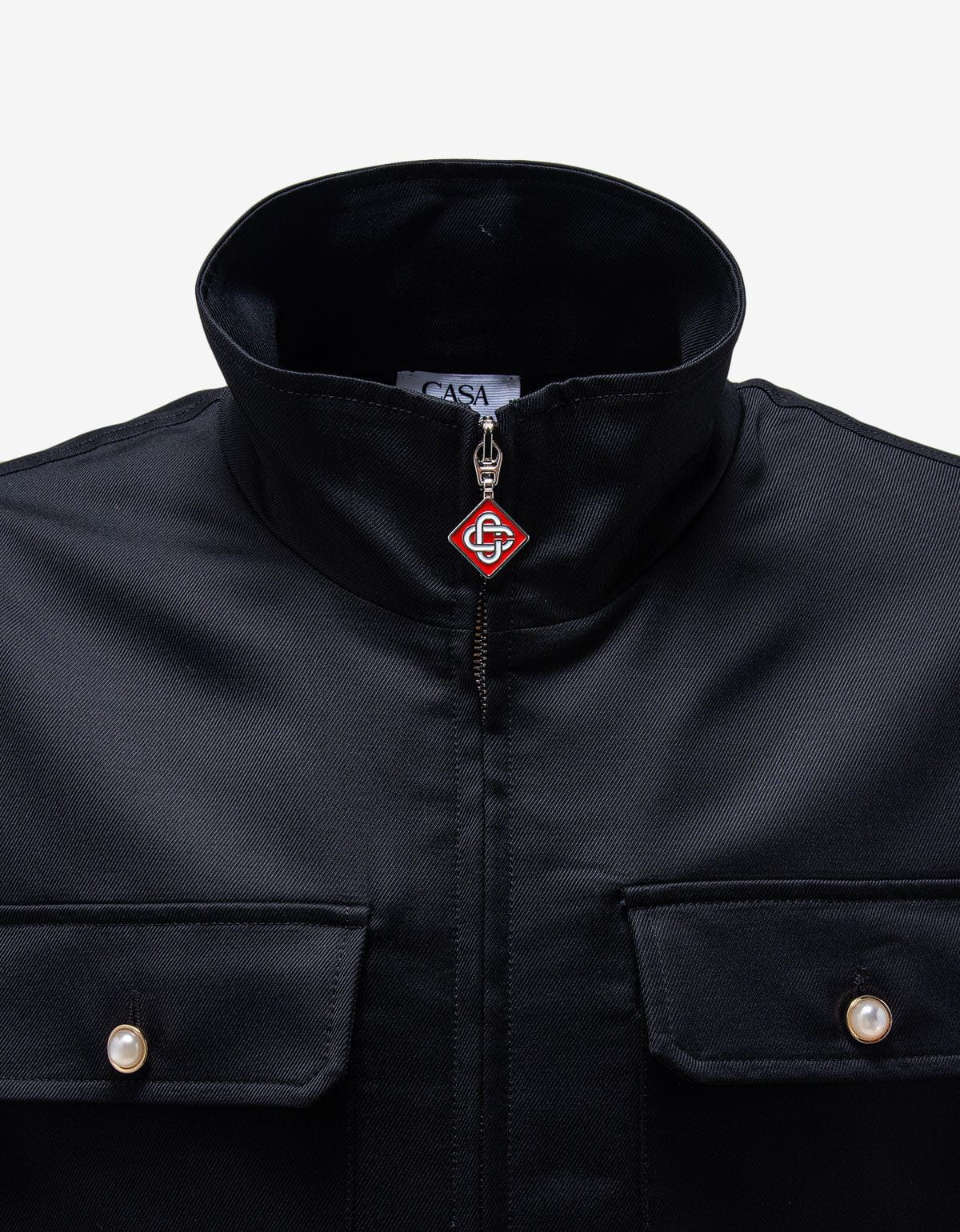 Casablanca Casablanca Black Workwear Shacket Size US M / EU 48-50 / 2 - 3 Thumbnail