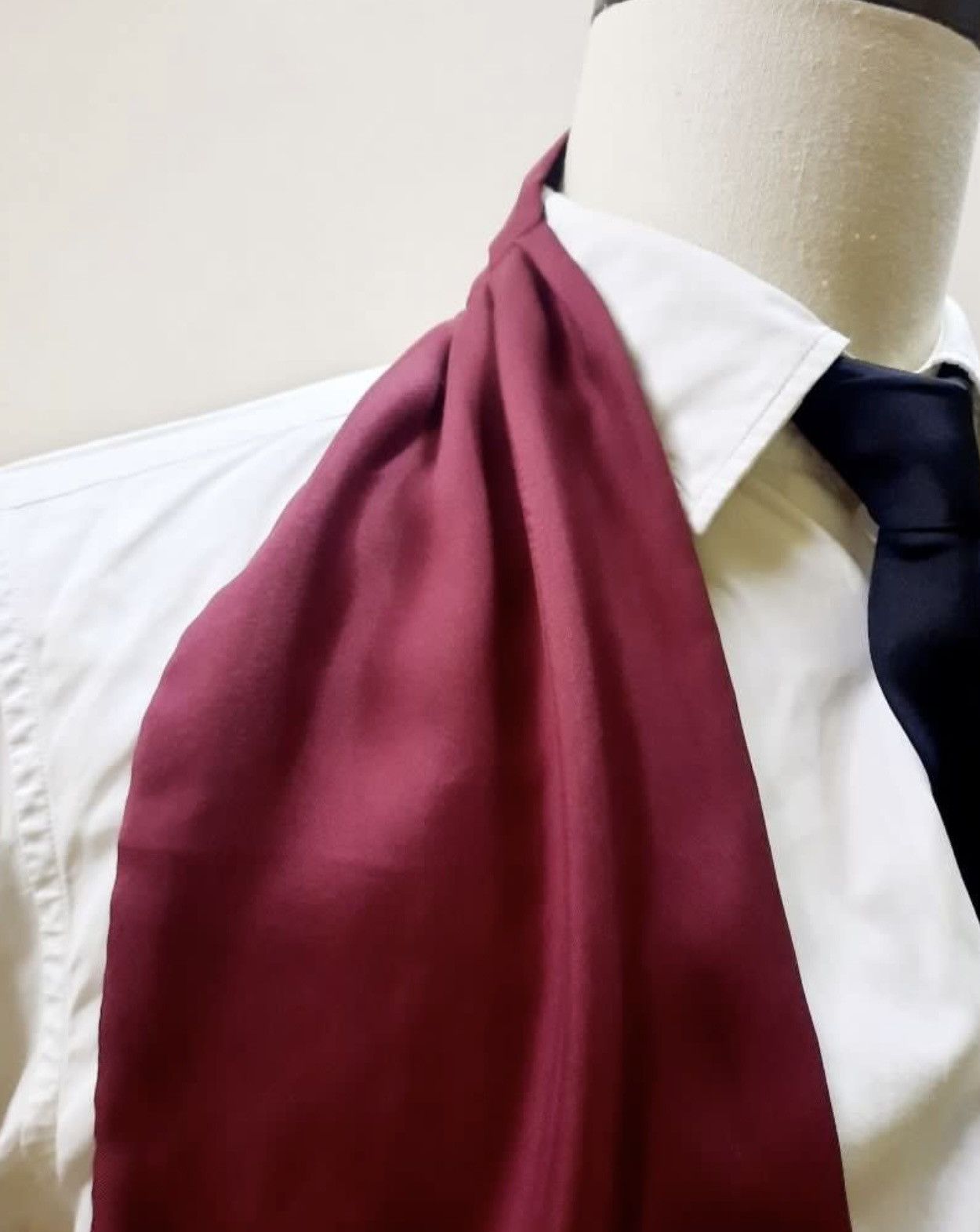 Maison Margiela Maison Martin Margiela Silk Ascot Scarf Ascot Tie Size ONE SIZE - 5 Thumbnail