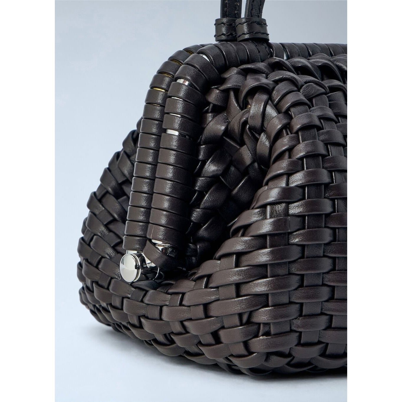 Jacquemus JACQUEMUS Brown La Grande Pochette Salon Clutch Bag New & Au Size ONE SIZE - 3 Thumbnail