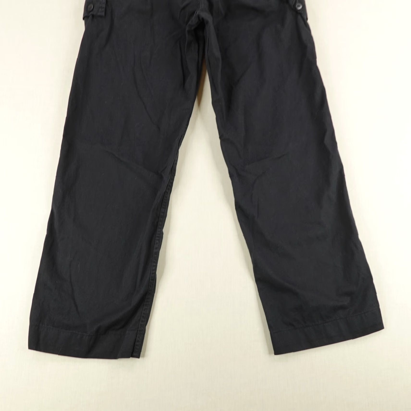 Polo Ralph Lauren VINTAGE Polo Ralph Lauren Cargo Pants Men 34x33 Black Cotton Workwear Y2K Size US XS / EU 42 / 0 - 6 Thumbnail
