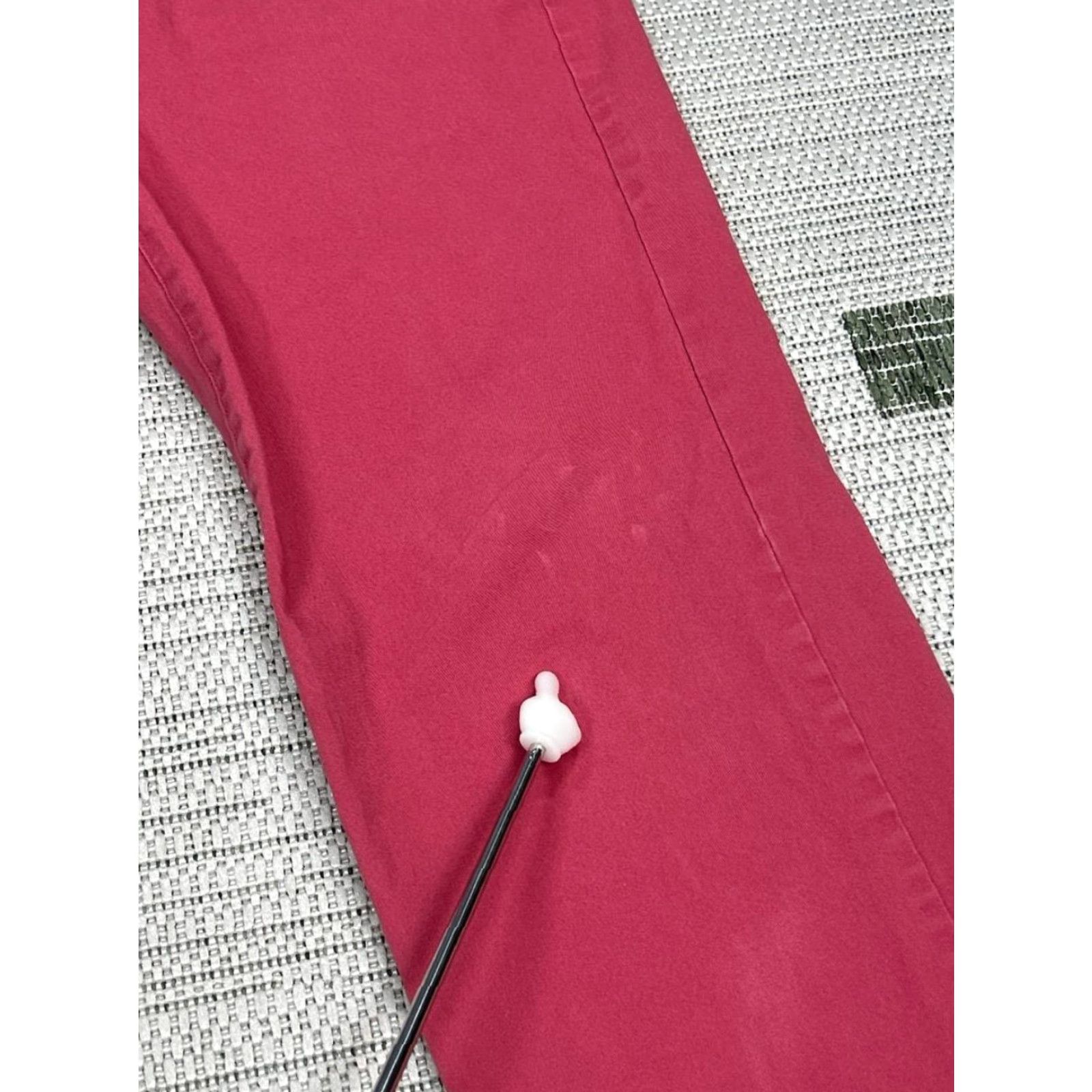 Bonobos Bonobos Chino Pants Mens 32x30 Pink Cotton Stretch Pockets Low Rise Straight Leg Size US 32 / EU 48 - 4 Thumbnail