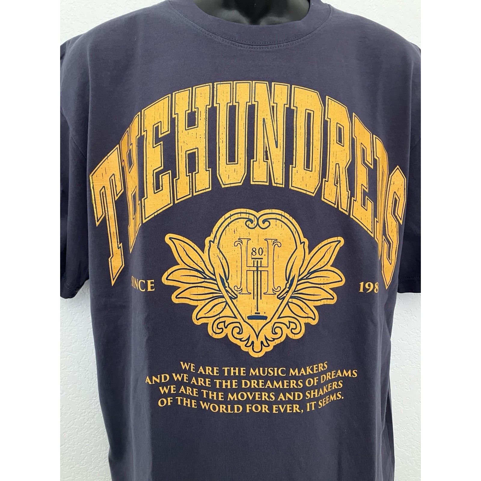 The Hundreds The Hundreds Curves Script Dreamers Shakers Alumnus T-Shirt Size US L / EU 52-54 / 3 - 2 Thumbnail