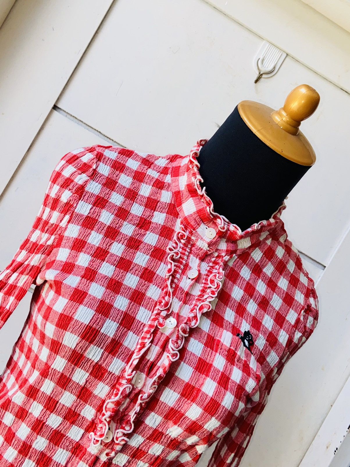 Issey Miyake TSUMORI CHISATO Plaid Shirt Size XXS / US 00 / IT 34 - 5 Thumbnail