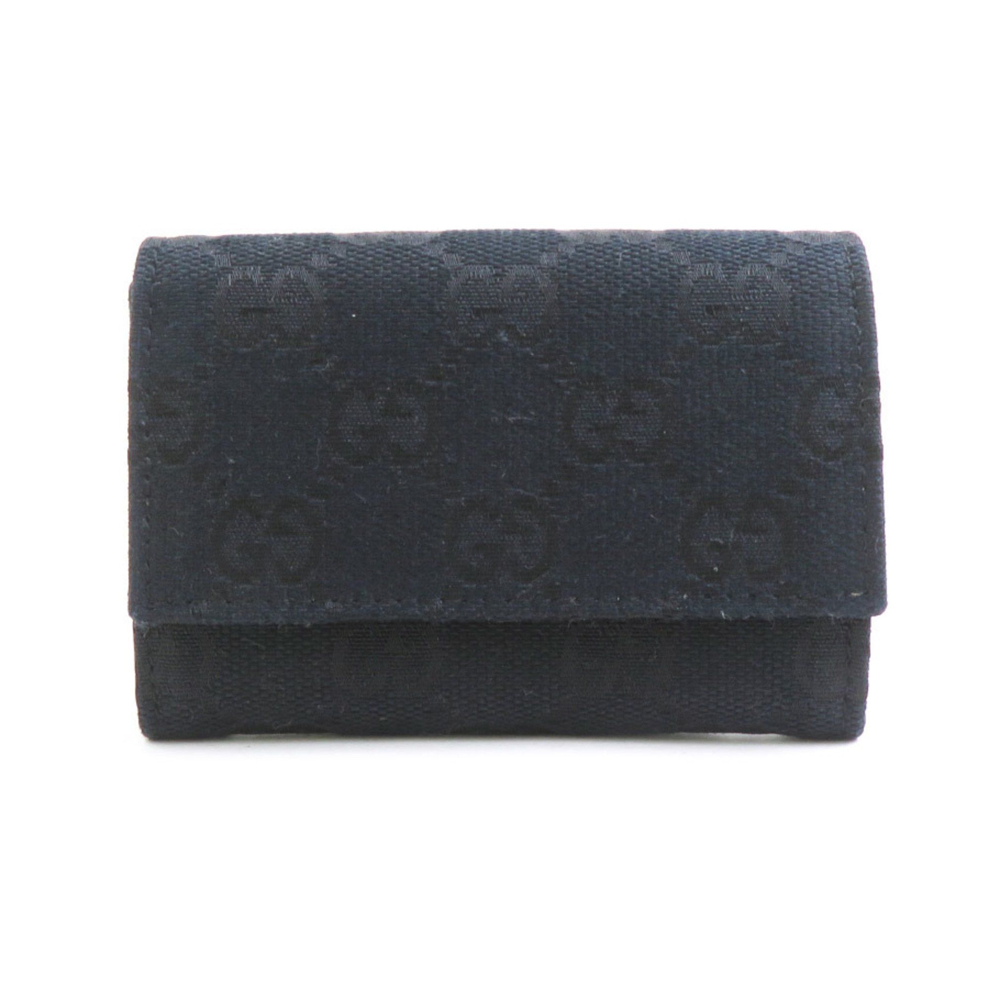 Gucci GUCCI Wallet/Coin Case GG Canvas Black Men's Women's 120964 h31249a Size ONE SIZE - 1 Thumbnail