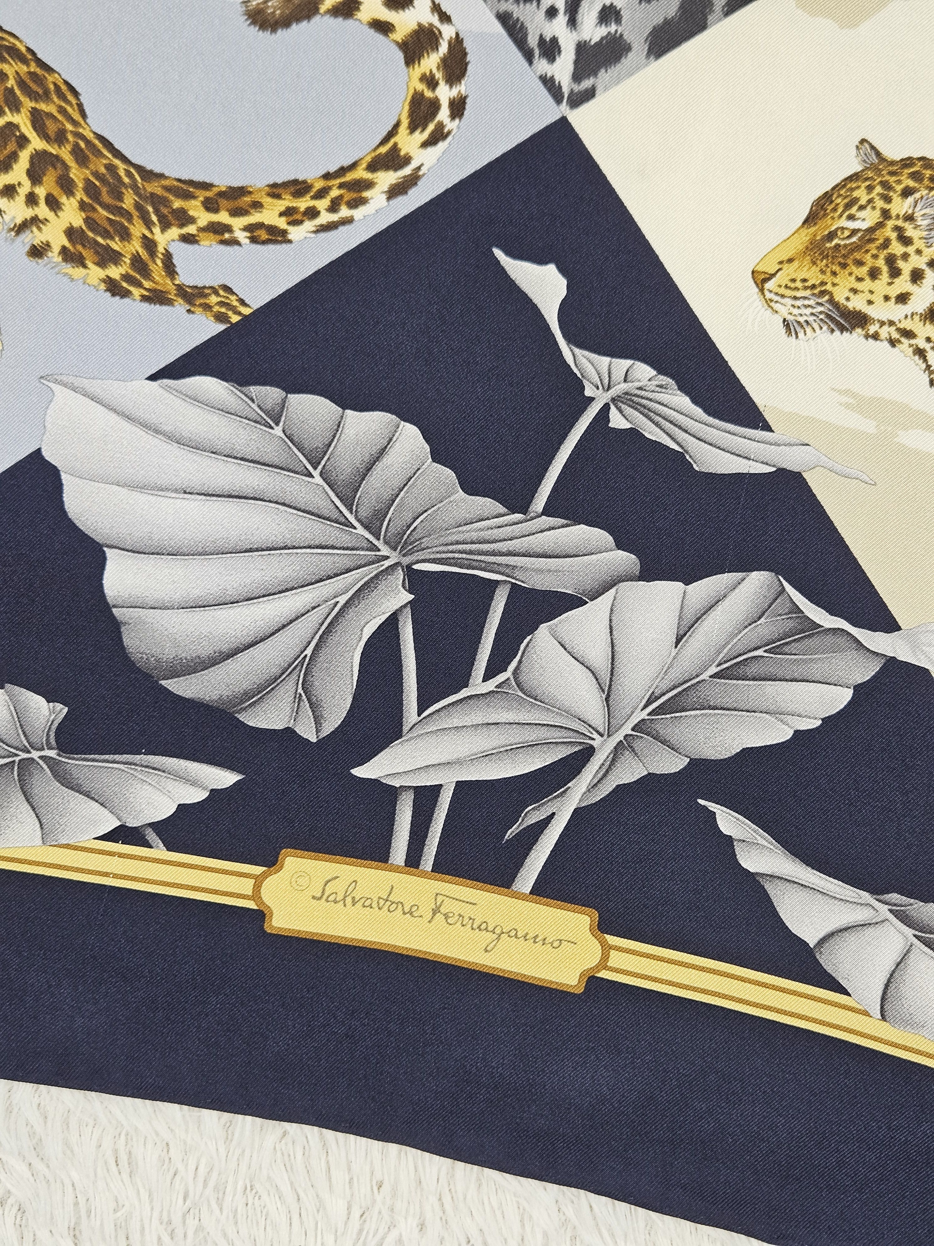 Other Salvatore Ferragamo Leopard silk scarf Size ONE SIZE - 3 Thumbnail