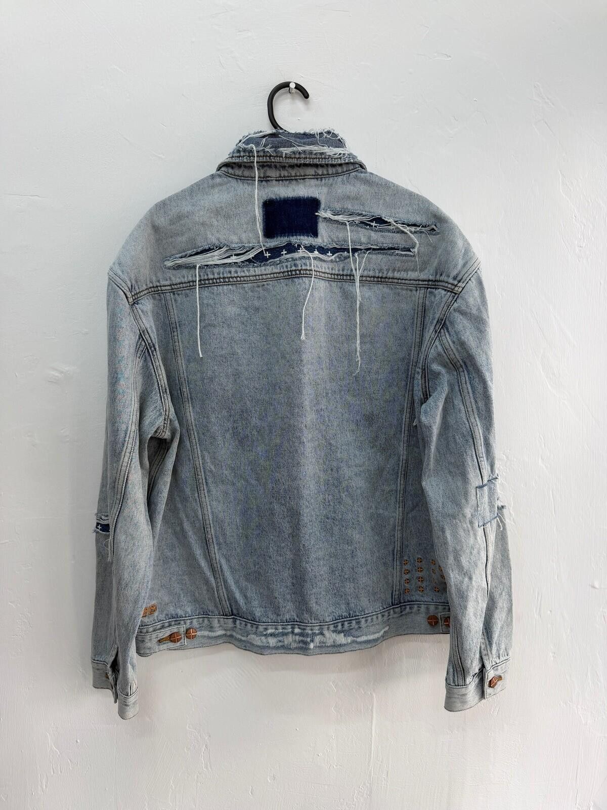 Ksubi new ksubi mens denim oh g patty mills jacket LARGE L BLUE Size US L / EU 52-54 / 3 - 5 Thumbnail