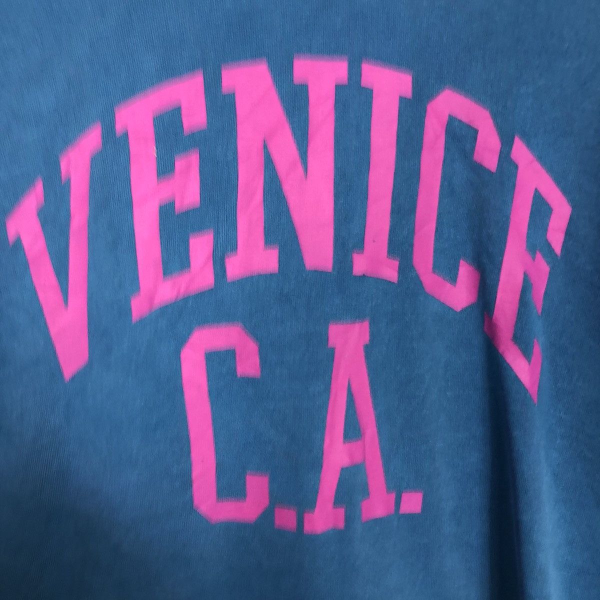 Japanese Brand 📌Vintage Venice Ca Hoodie Pull Over Big Logo Design Size US S / EU 44-46 / 1 - 16 Thumbnail