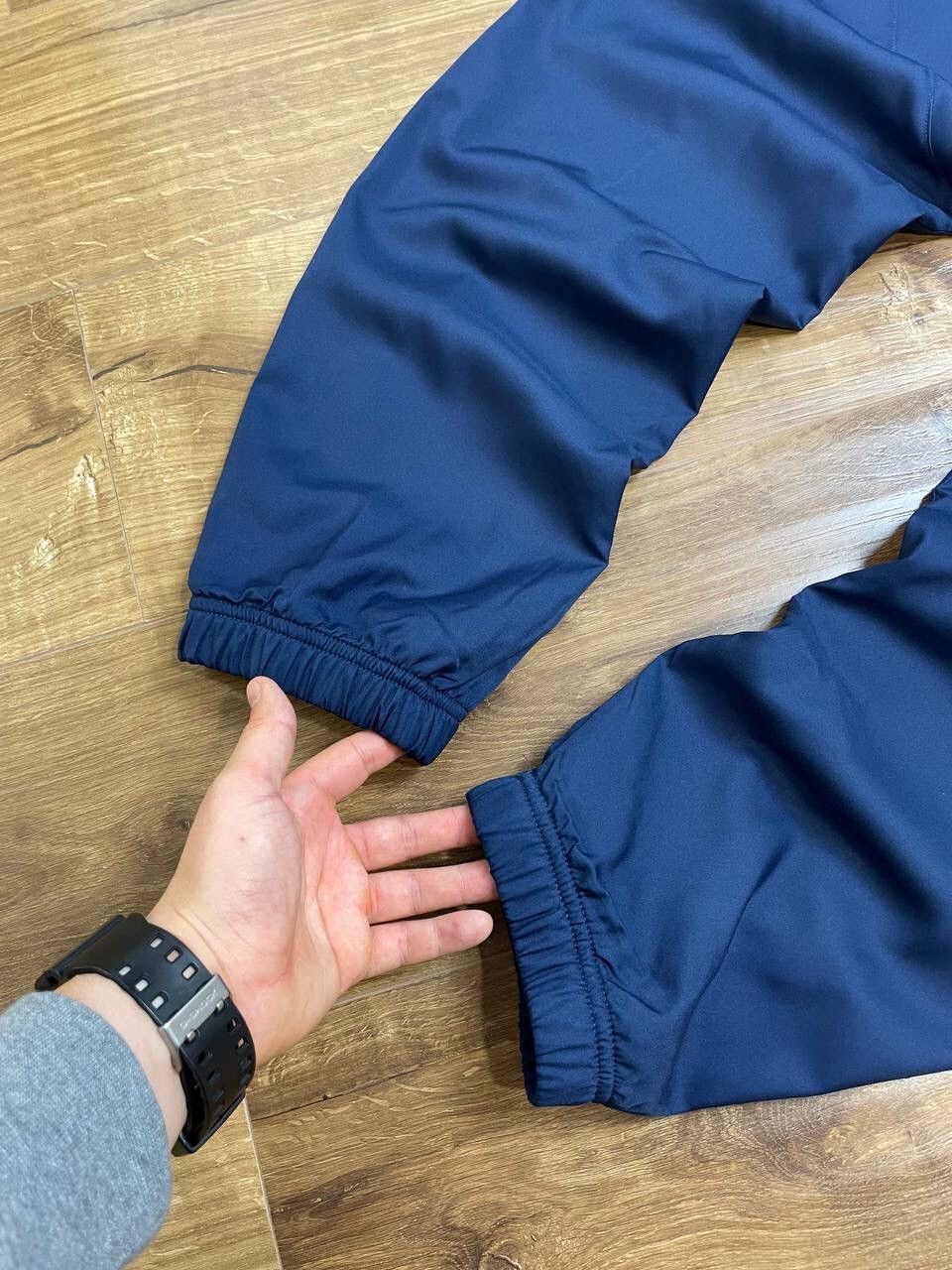 Jordan Brand × Vintage Vintage Nike Air Jordan Drill Nylon France PSG Pants Joggers Size US 36 / EU 52 - 9 Thumbnail