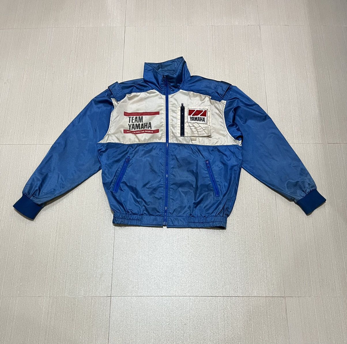 Yamaha TEAM YAMAHA Jacket Racing VG condition limited From JAPAN Size US L / EU 52-54 / 3 - 2 Thumbnail