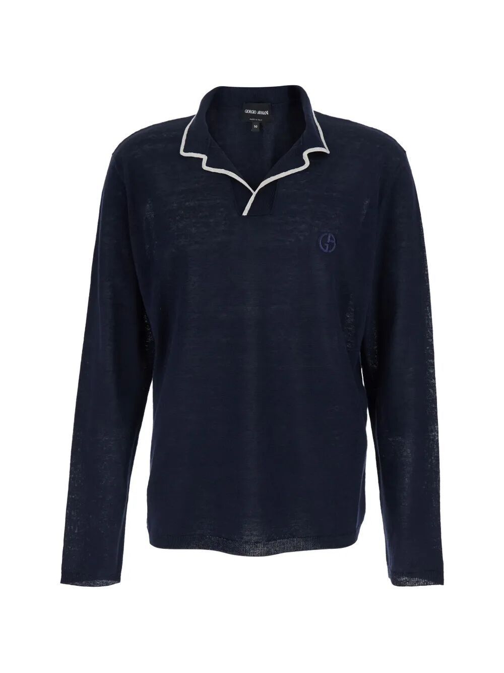 Giorgio Armani POLO NECK SWEATER Size US L / EU 52-54 / 3 - 1 Thumbnail