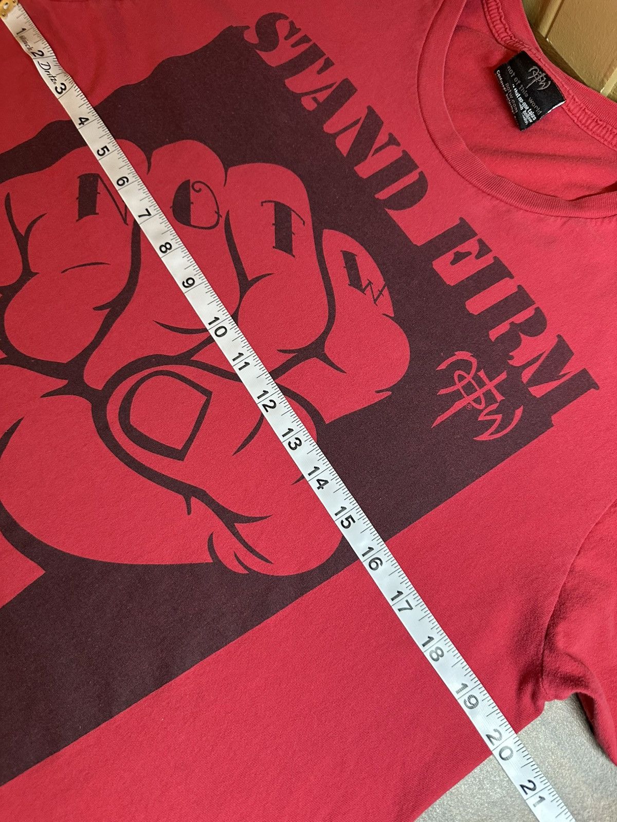 Vintage 🕊️ Vintage Jesus MARK 13:13 Not of This World T Shirt Size US L / EU 52-54 / 3 - 7 Thumbnail