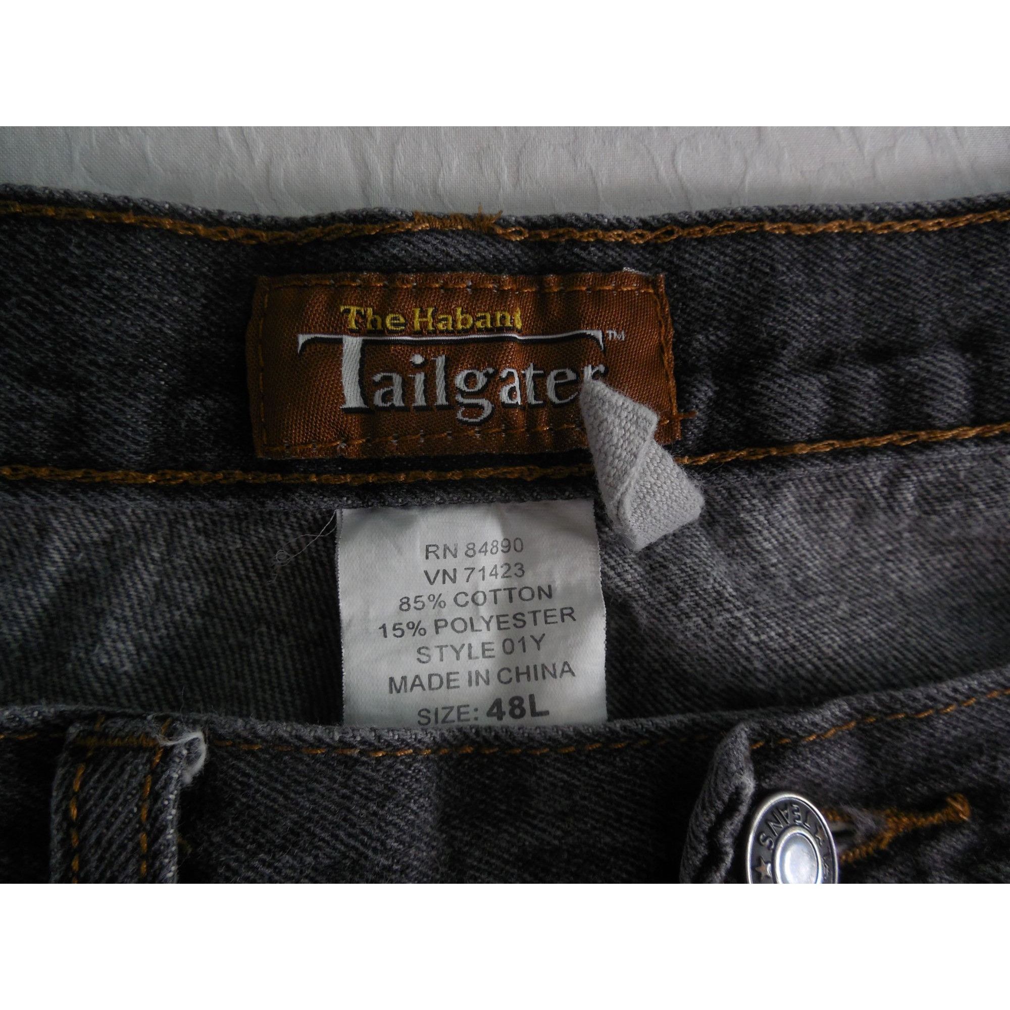 Haband Haband Tailgater Carpenter Jeans Sz 48L Men Charcoal Straigh Size US 44 / EU 60 - 8 Thumbnail