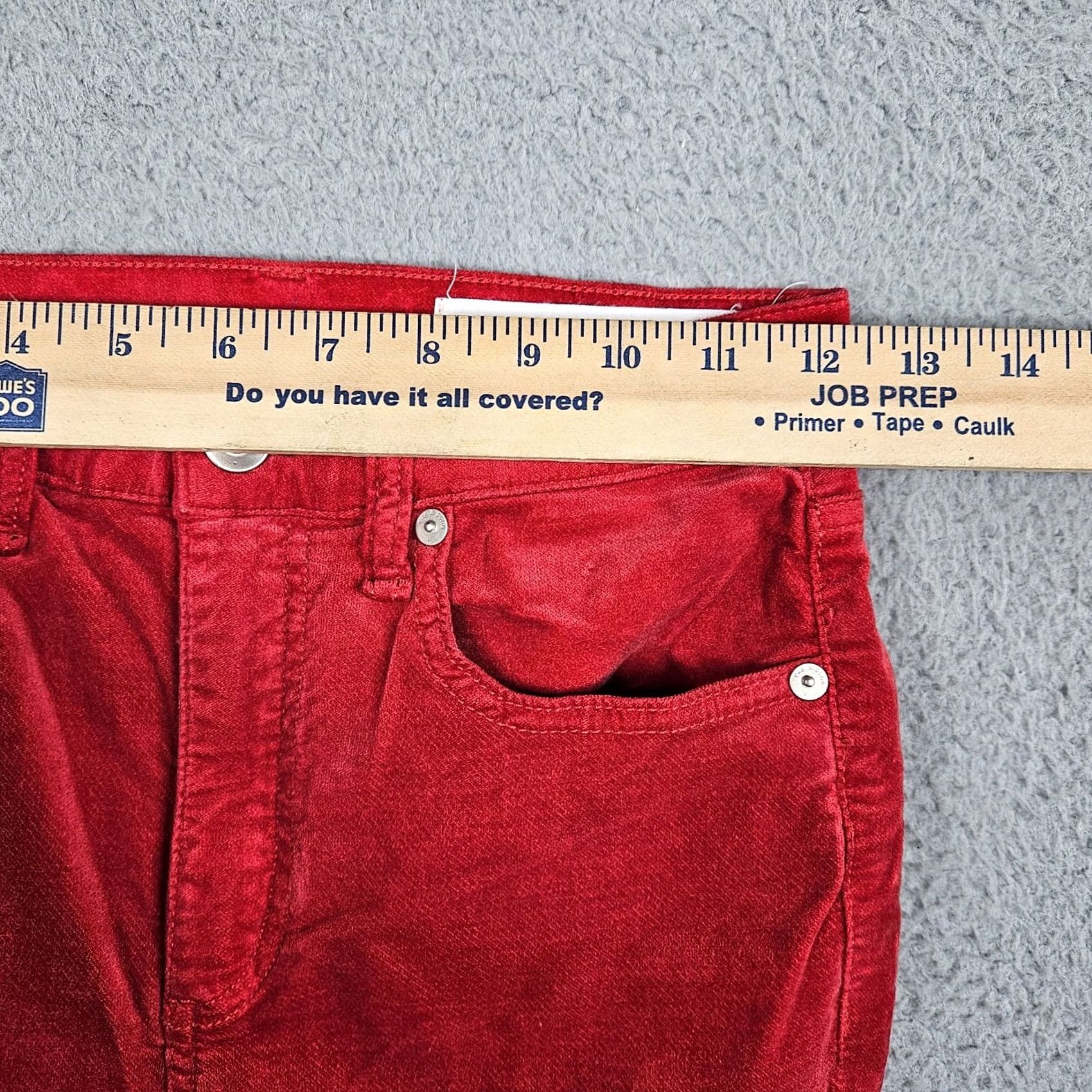 Rag & Bone rag & bone Women’s corduroy Skinny Red casual pants Size 24 Size 42" / US 20 - 7 Thumbnail