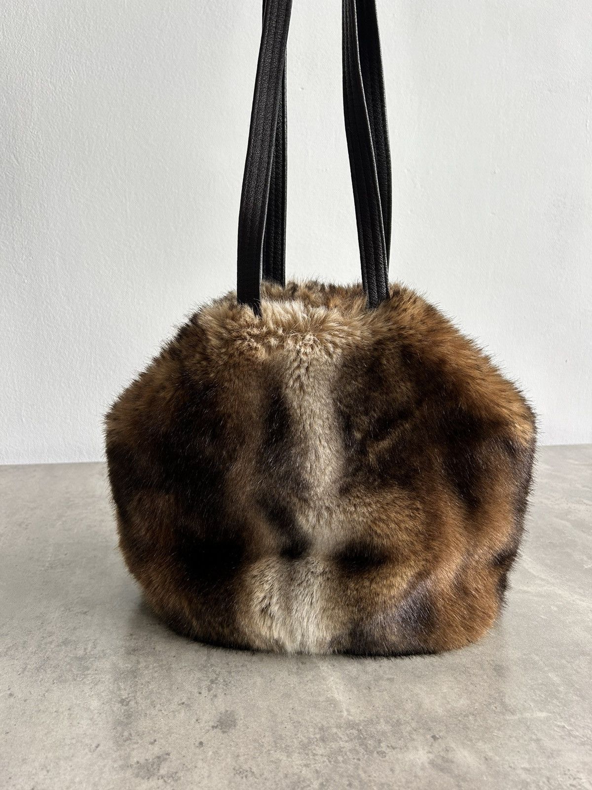 Vintage Vintage fur faux Y2K bag Size ONE SIZE - 1 Thumbnail